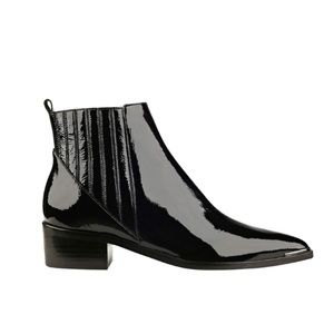 MARC FISHER LTD Yommi Bootie Black Patent